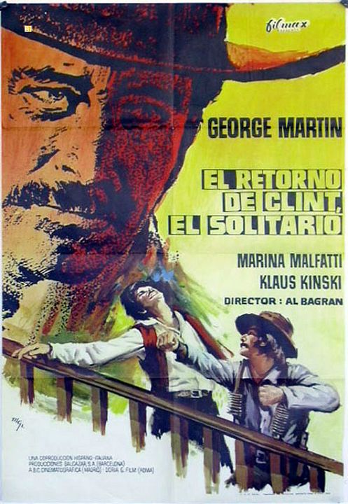 El retorno de Clint el solitario : Cartel