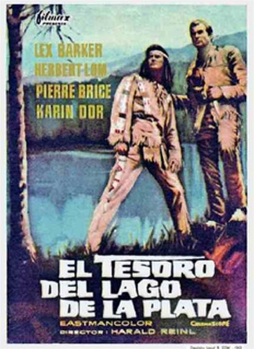 El tesoro del lago de plata : Cartel