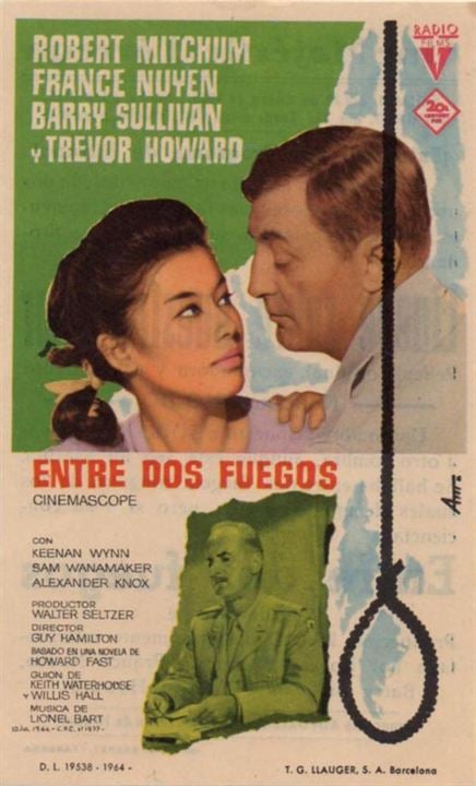 Entre dos fuegos : Cartel