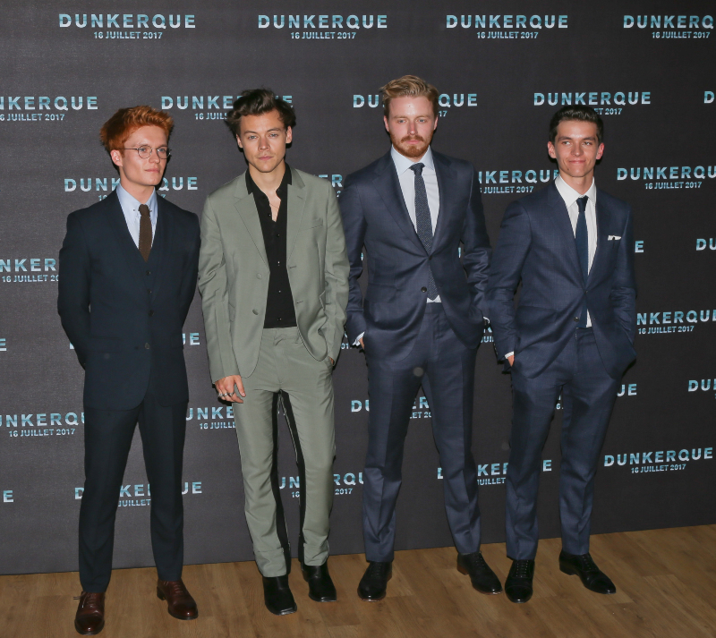 Dunkerque : Couverture magazine Harry Styles, Jack Lowden, Fionn Whitehead, Tom Glynn-Carney