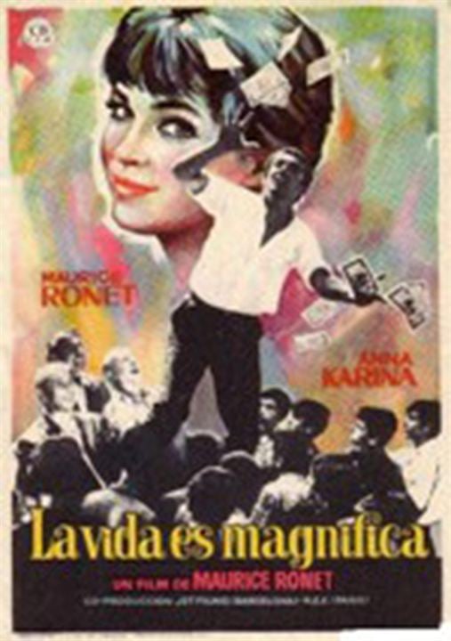 La vida es magnífica : Cartel