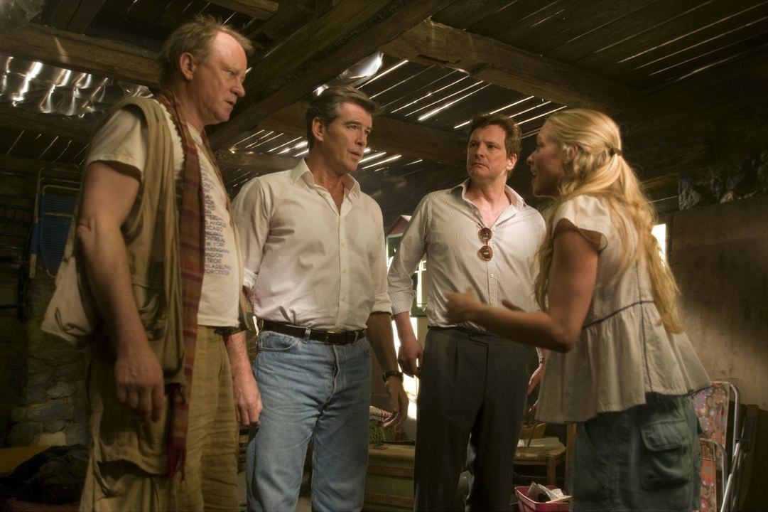 Mamma Mia! La película : Foto Amanda Seyfried, Stellan Skarsgård, Colin Firth, Pierce Brosnan