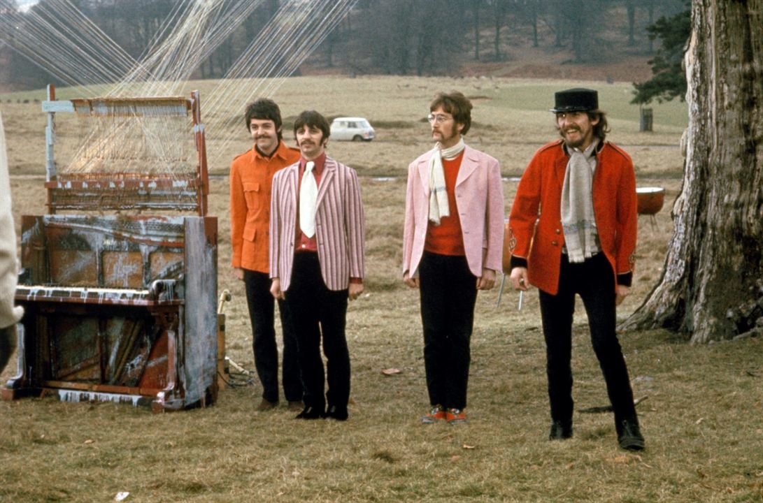 Foto Paul McCartney, John Lennon, George Harrison, Ringo Starr