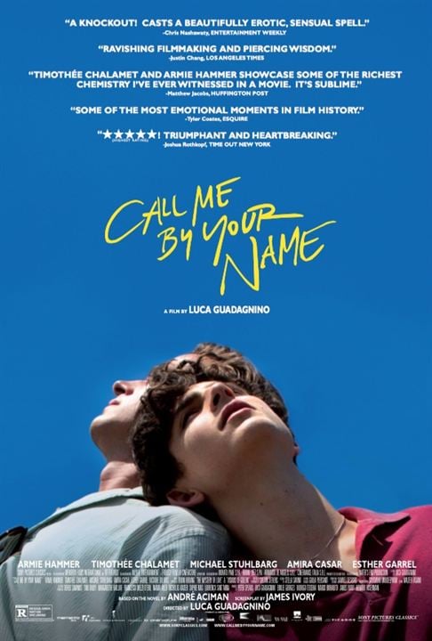 Call Me By Your Name : Cartel