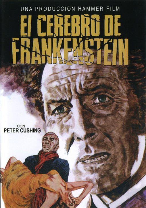 El cerebro de Frankenstein : Cartel