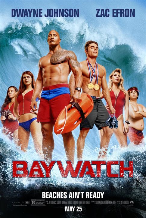 Baywatch: Los vigilantes de la playa : Cartel