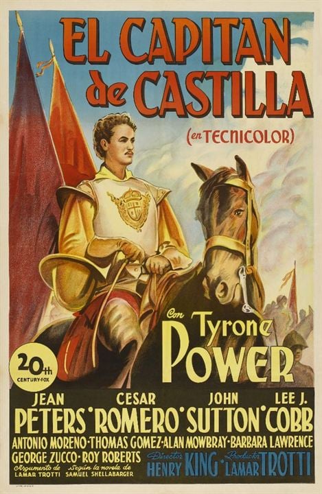 El Capitán de Castilla : Cartel