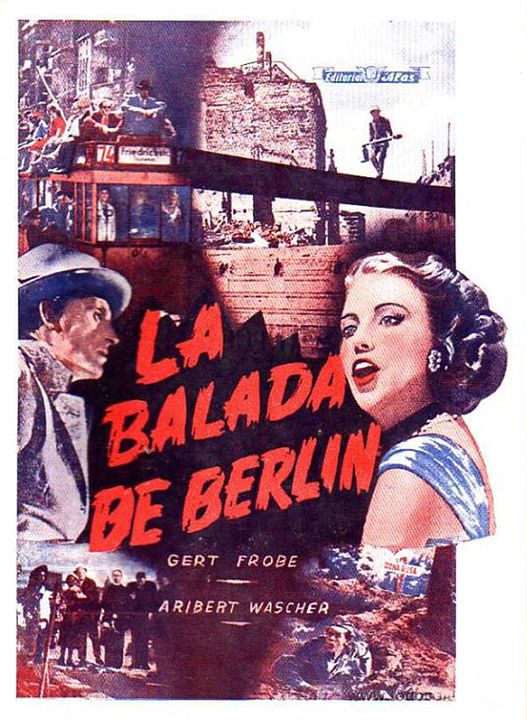 La balada de Berlín : Cartel