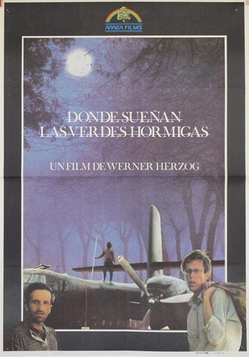 Donde sueñan las verdes hormigas : Cartel