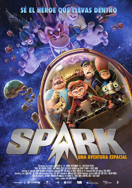 Spark, una aventura espacial : Cartel