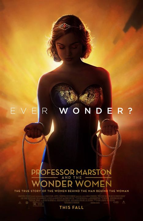 El profesor Marston y Wonder Women : Cartel