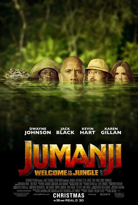 Jumanji: Bienvenidos a la jungla : Cartel