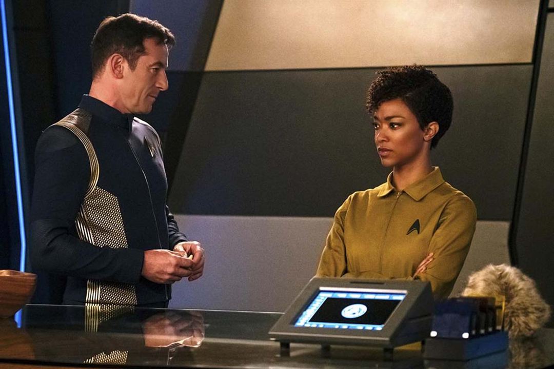 Star Trek: Discovery : Foto Sonequa Martin-Green, Jason Isaacs