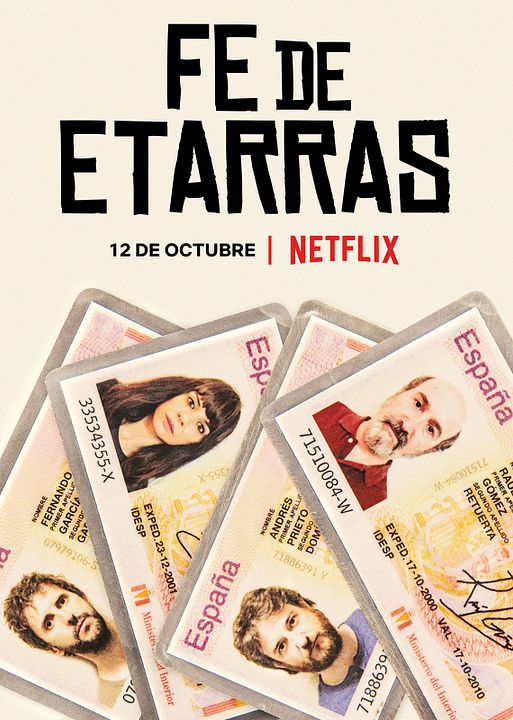 Fe de etarras : Cartel