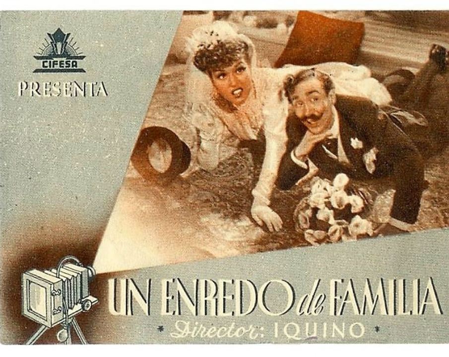 Un enredo de familia : Cartel