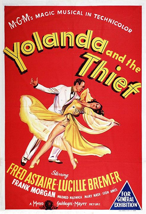 Yolanda y el ladrón : Cartel