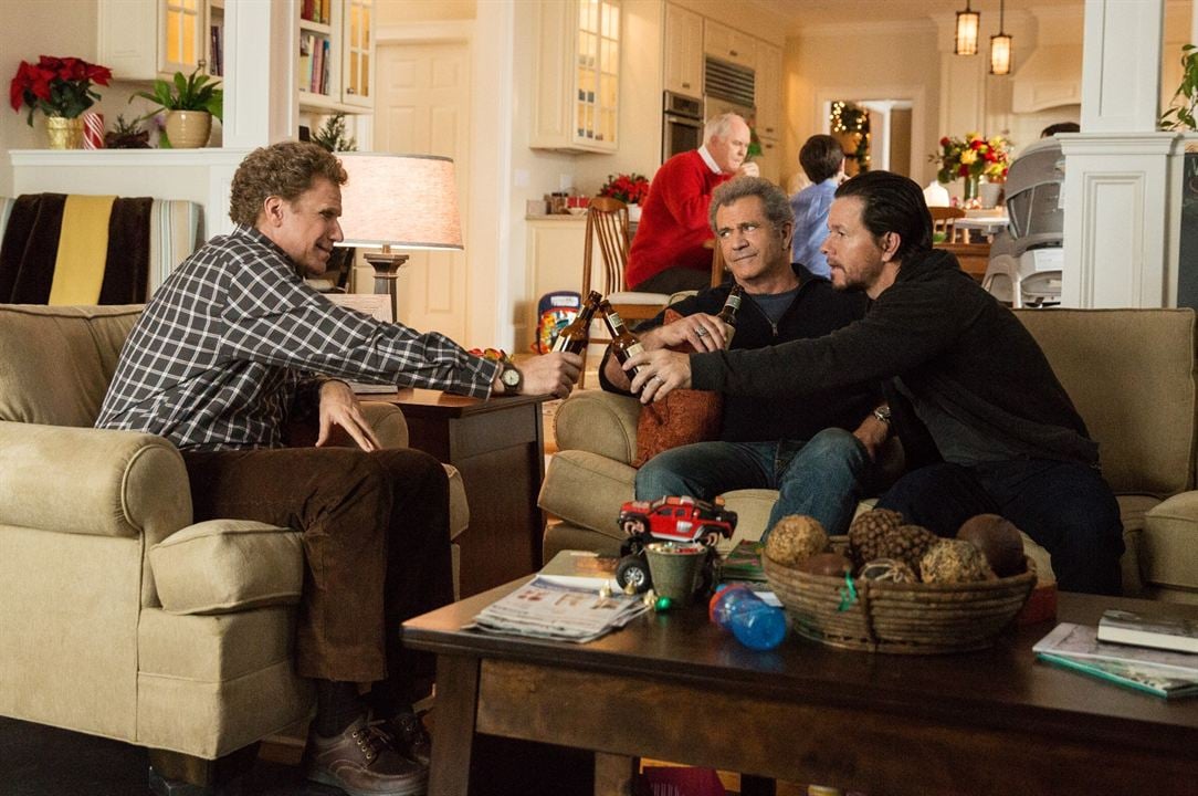 Dos padres por desigual : Foto Mel Gibson, Will Ferrell, Mark Wahlberg