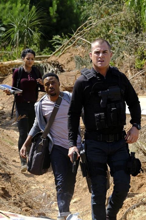 MacGyver (2016) : Foto Tristin Mays, George Eads, Justin Hires