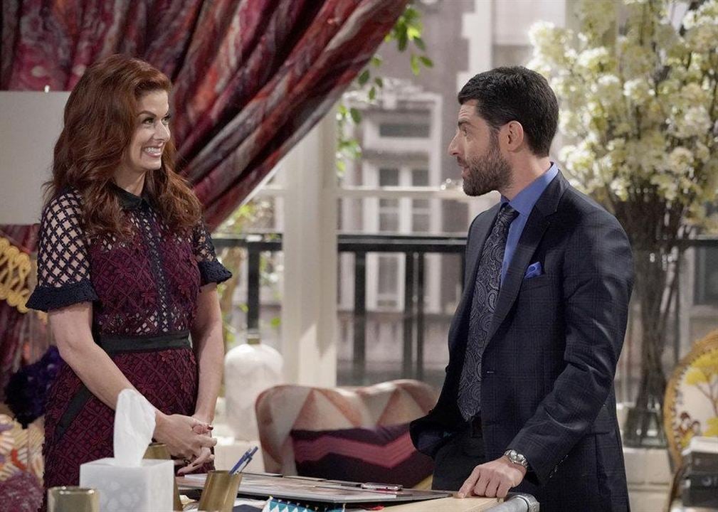 Will y Grace : Foto Max Greenfield, Debra Messing