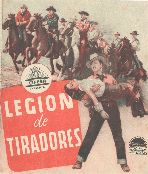 Legión de tiradores : Cartel