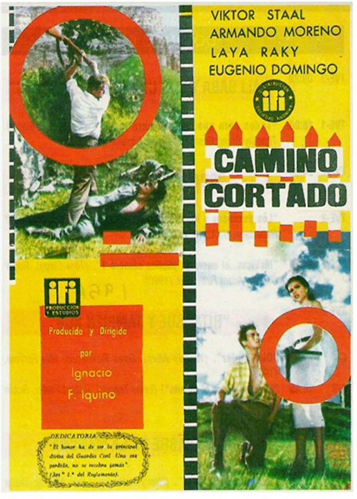 Camino cortado : Cartel