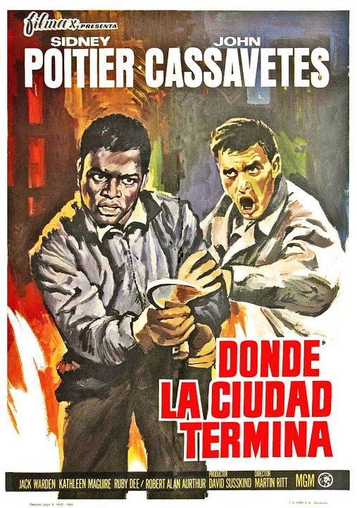 Donde la ciudad termina : Cartel