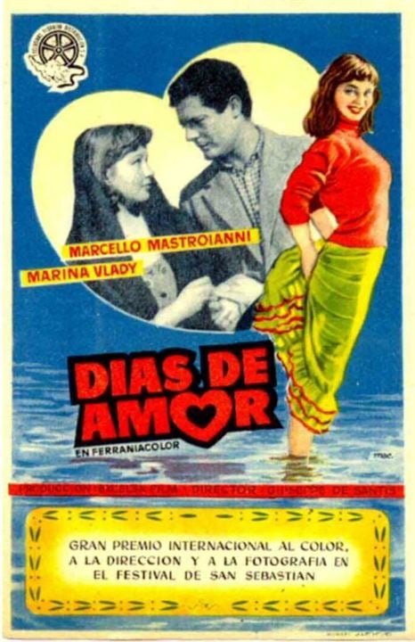 Días de amor : Cartel