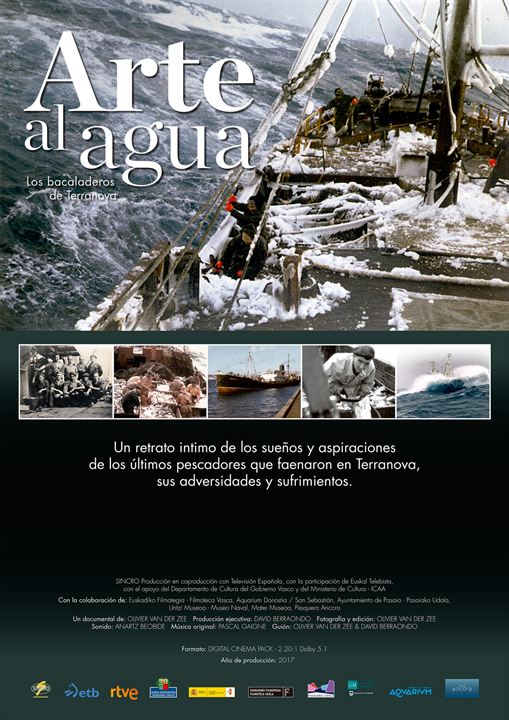 Arte al agua : Cartel