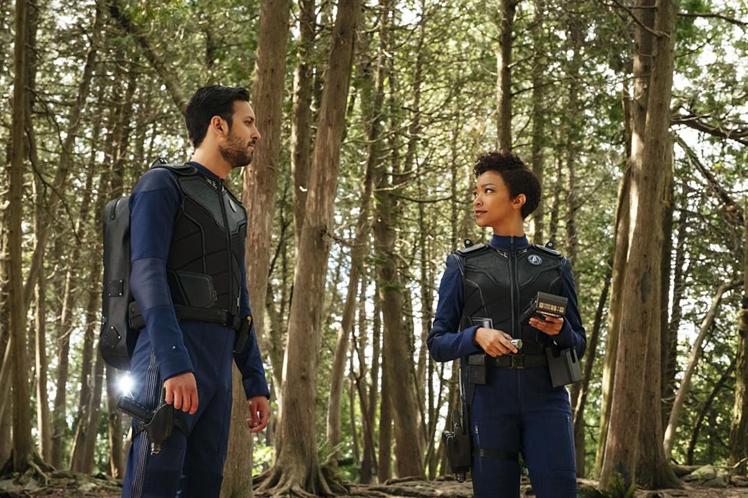 Star Trek: Discovery : Foto Shazad Latif, Sonequa Martin-Green