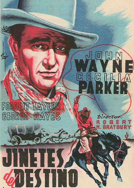 Jinetes del destino : Cartel