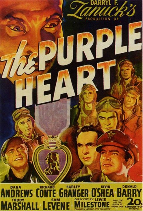 El corazón púrpura : Cartel