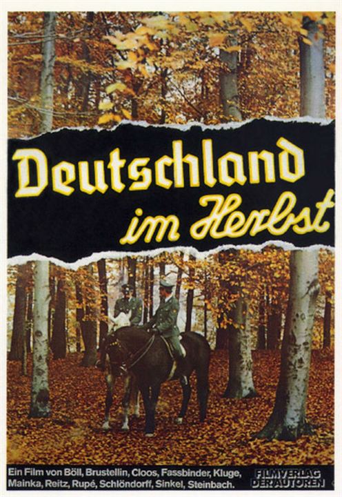 Alemania en otoño : Cartel
