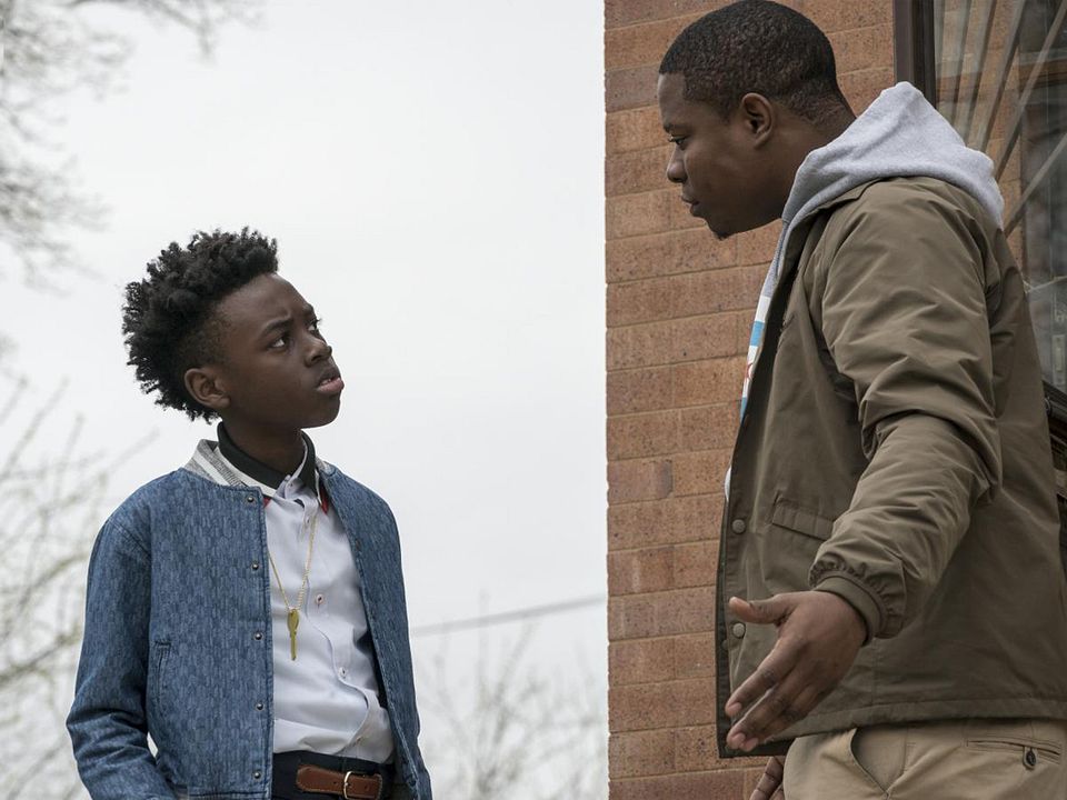The Chi : Foto Jason Mitchell, Alex R. Hibbert