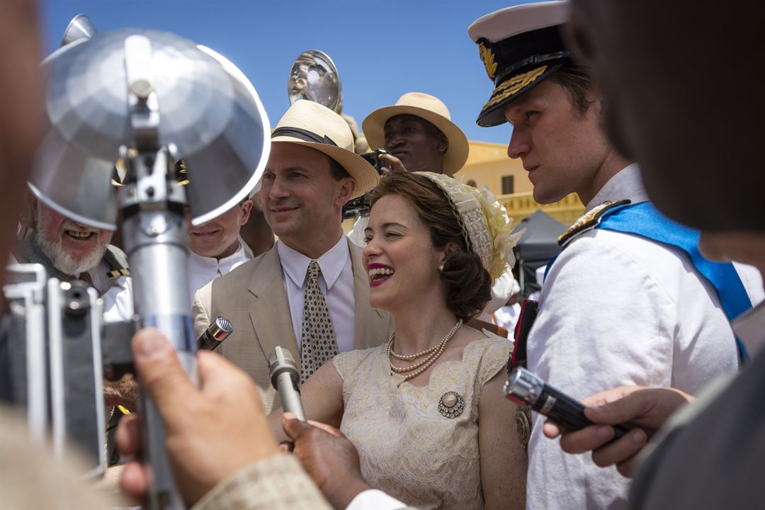 The Crown : Foto Matt Smith (XI), Claire Foy, Will Keen