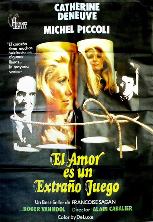 El amor es un extraño juego : Cartel