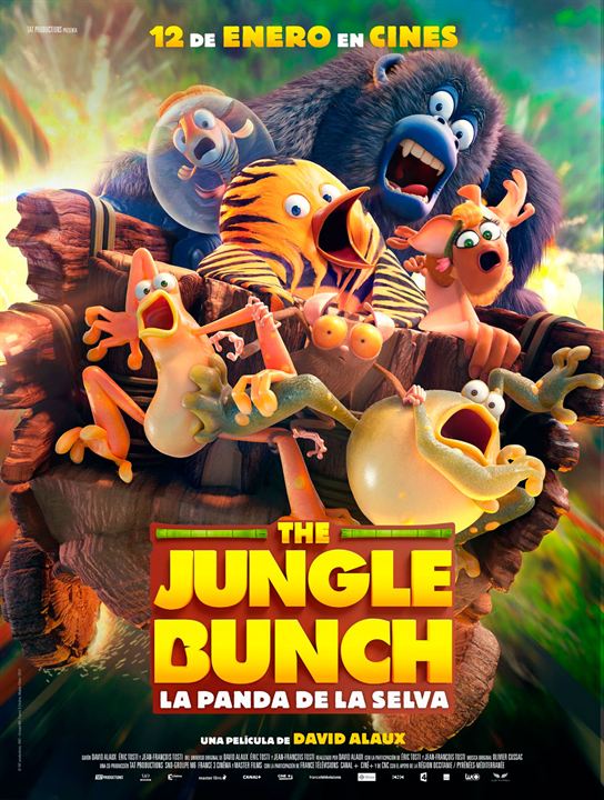 The Jungle Bunch. La panda de la selva : Cartel