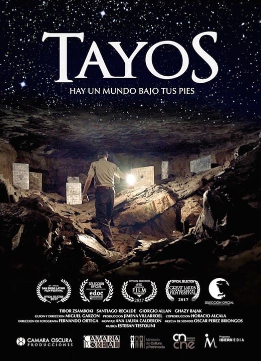 Tayos: Hay un mundo bajo tus pies : Cartel