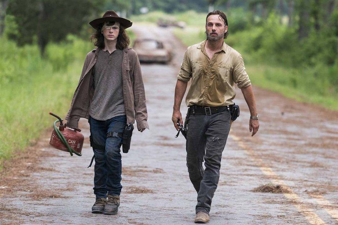 The Walking Dead : Cartel Chandler Riggs, Andrew Lincoln
