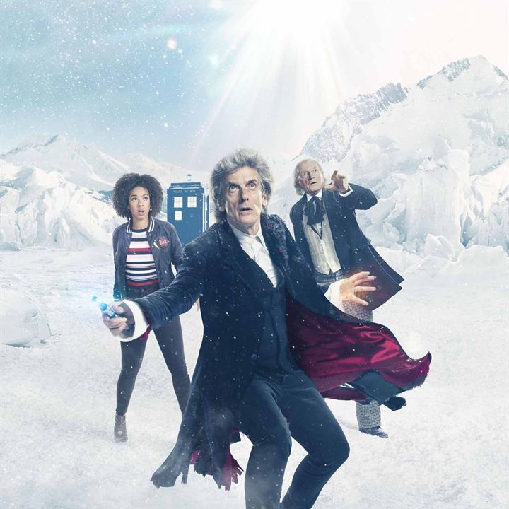 Doctor Who (2005) : Couverture magazine David Bradley (IV), Pearl Mackie, Peter Capaldi