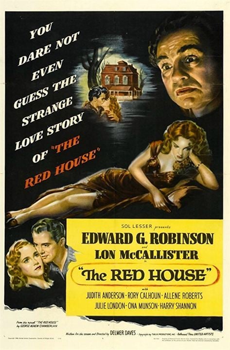 La casa roja : Cartel