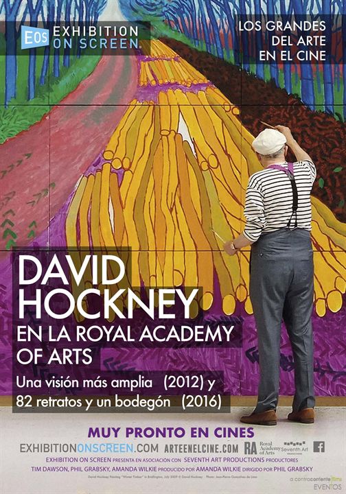 David Hockney en la Royal Academy of Arts : Cartel