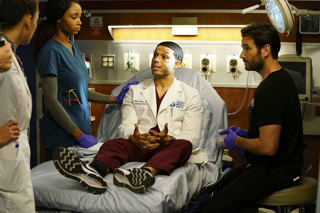 Chicago Med : Foto Colin Donnell, Yaya DaCosta, Roland Buck III