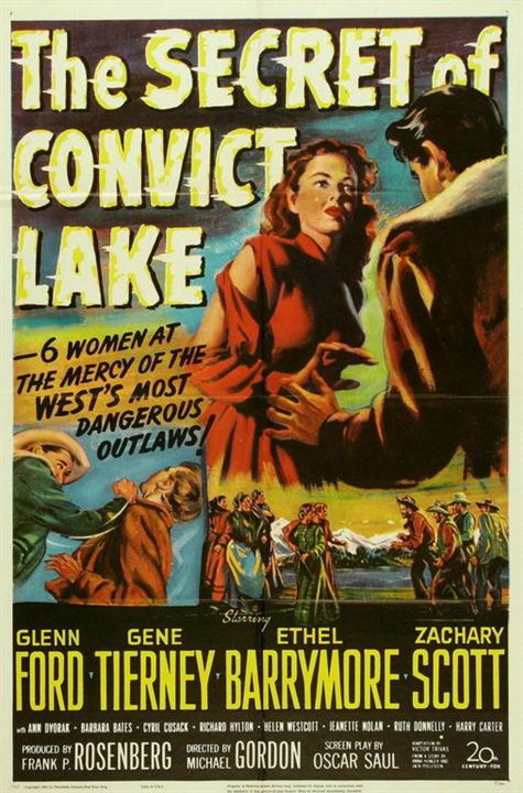El secreto de Convict Lake : Cartel
