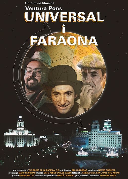 Universal y faraona : Cartel