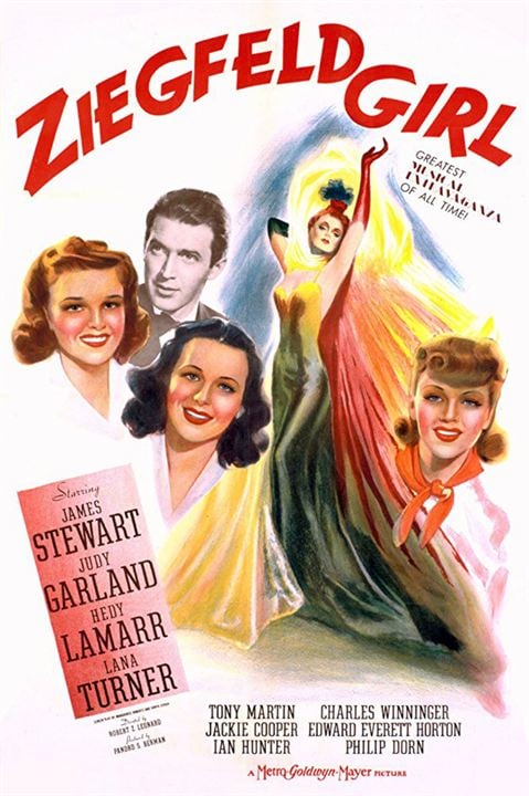 Las chicas de Ziegfeld : Cartel