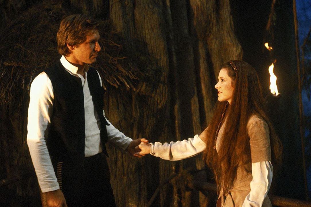 Star Wars: Episodio VI - El retorno del Jedi : Foto Harrison Ford, Carrie Fisher