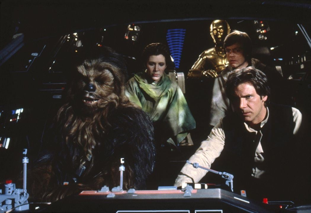Star Wars: Episodio VI - El retorno del Jedi : Foto Mark Hamill, Harrison Ford, Carrie Fisher
