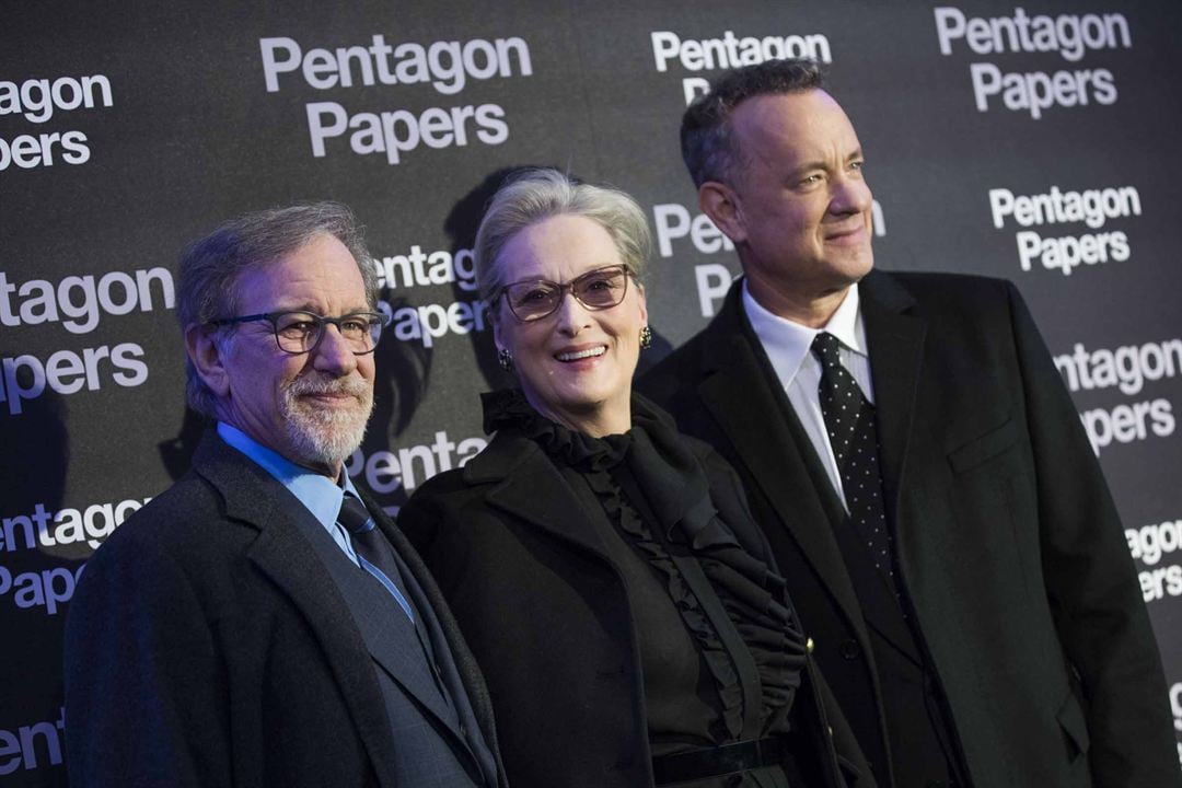 Los archivos del Pentágono : Couverture magazine Tom Hanks, Steven Spielberg, Meryl Streep