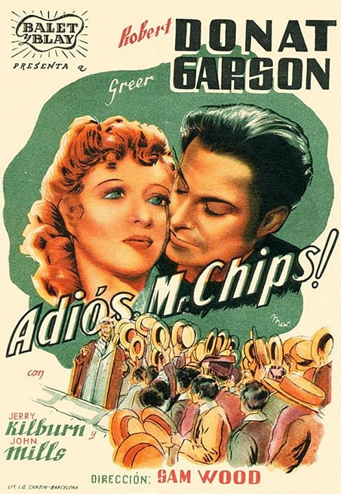 Adiós, Mr. Chips : Cartel