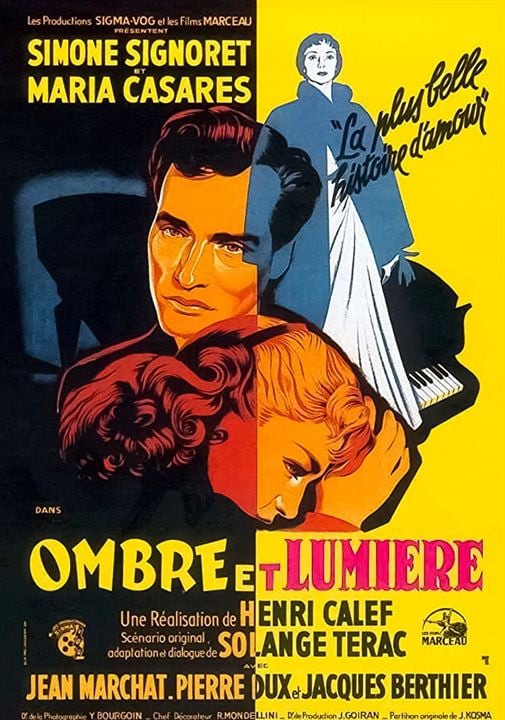 Ombre et lumière : Cartel